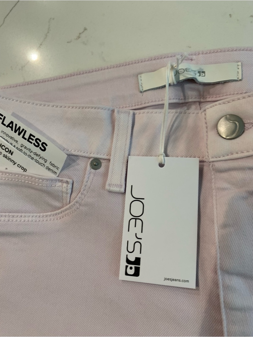 Joe's Jeans Flawless Light Pink Women’s Jeans